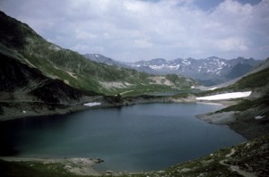 le lac des  Rochilles, 1986