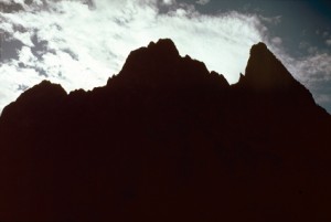 1986, le Mont Colomb (2816m)