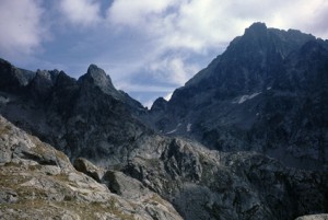 1986, le Pas du Mont-Colomb et le Mont Colomb (2816m)