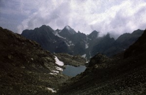 1981, le lac de la Montagnette