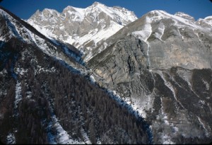 cime de Châteauvieux 2380m, 1984