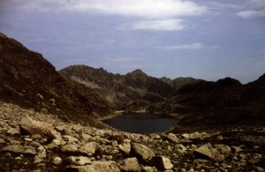 1982, Gordolasque, le lac du Basto