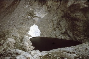 1982, Gordolasque, le lac Gelé