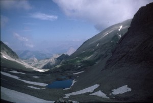 lac du Cimet (2589m), 1986