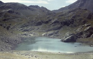 lacs de l'Encombrette (2336m), 1982