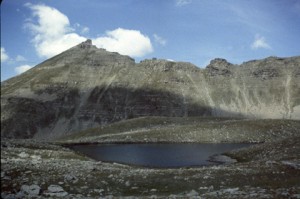 lacs de l'Estrop (2517m), 1982
