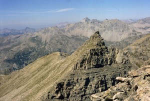 la Pointe de la Côte de l'Ane (2916m), 1985