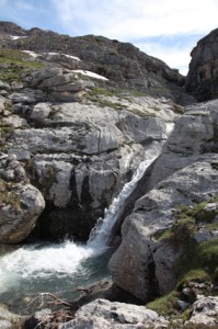 la cascade du Jas de la Lauva, Péone 2013
