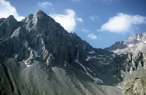le col du Pelat (2819m), 1986